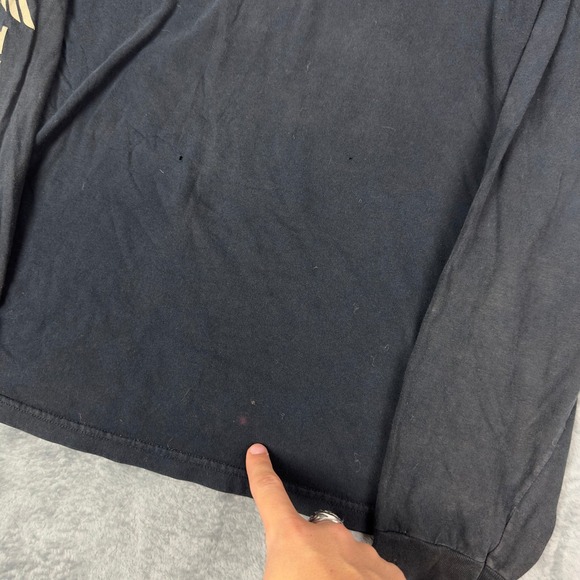 Vintage Official Honda Racing Logo Long Sleeve Shirt Men's Black Graphic - Picture 5 of 6